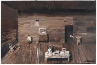 Ignacio Iturria - Sentado a la mesa