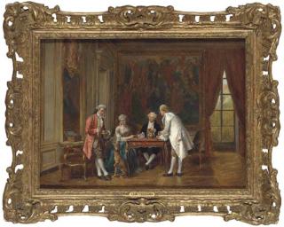 Ignacio Leon Y Escosura - Coffee time