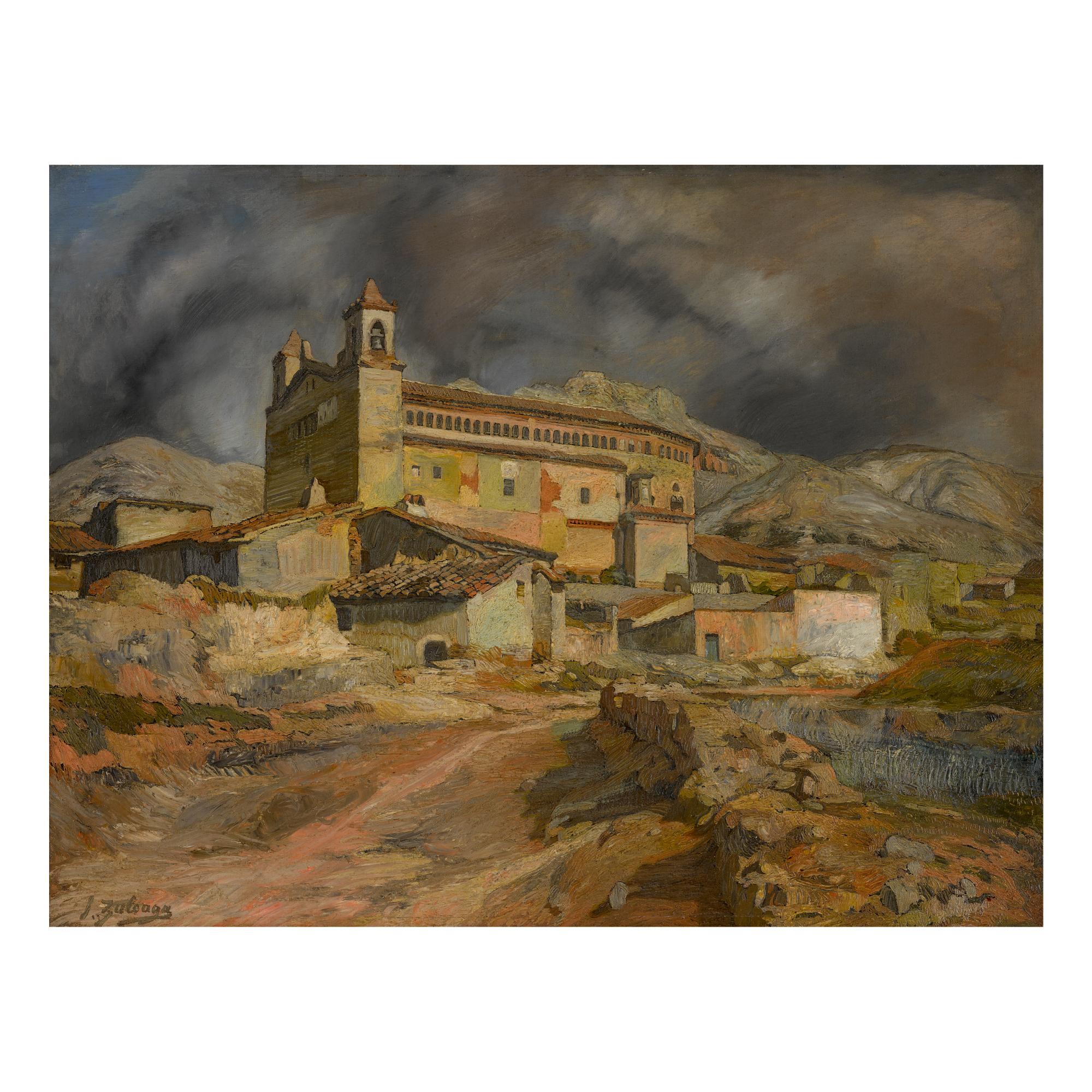 Ignacio Zuloaga - La Iglesia De Maluenda