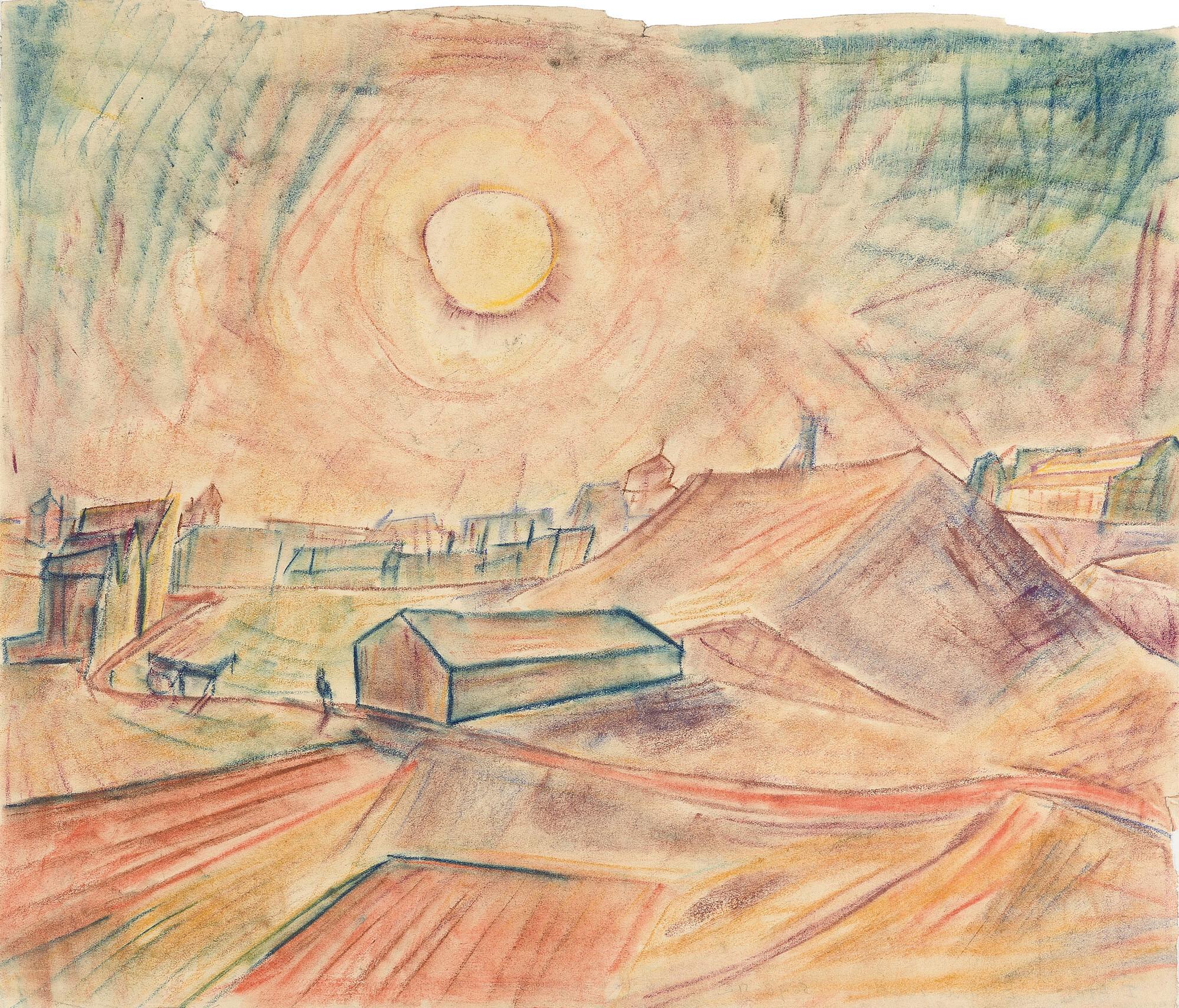 Ignaz Epper - Am Stadtrand.