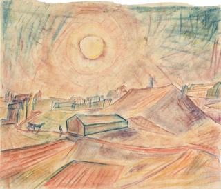 Ignaz Epper - Am Stadtrand.