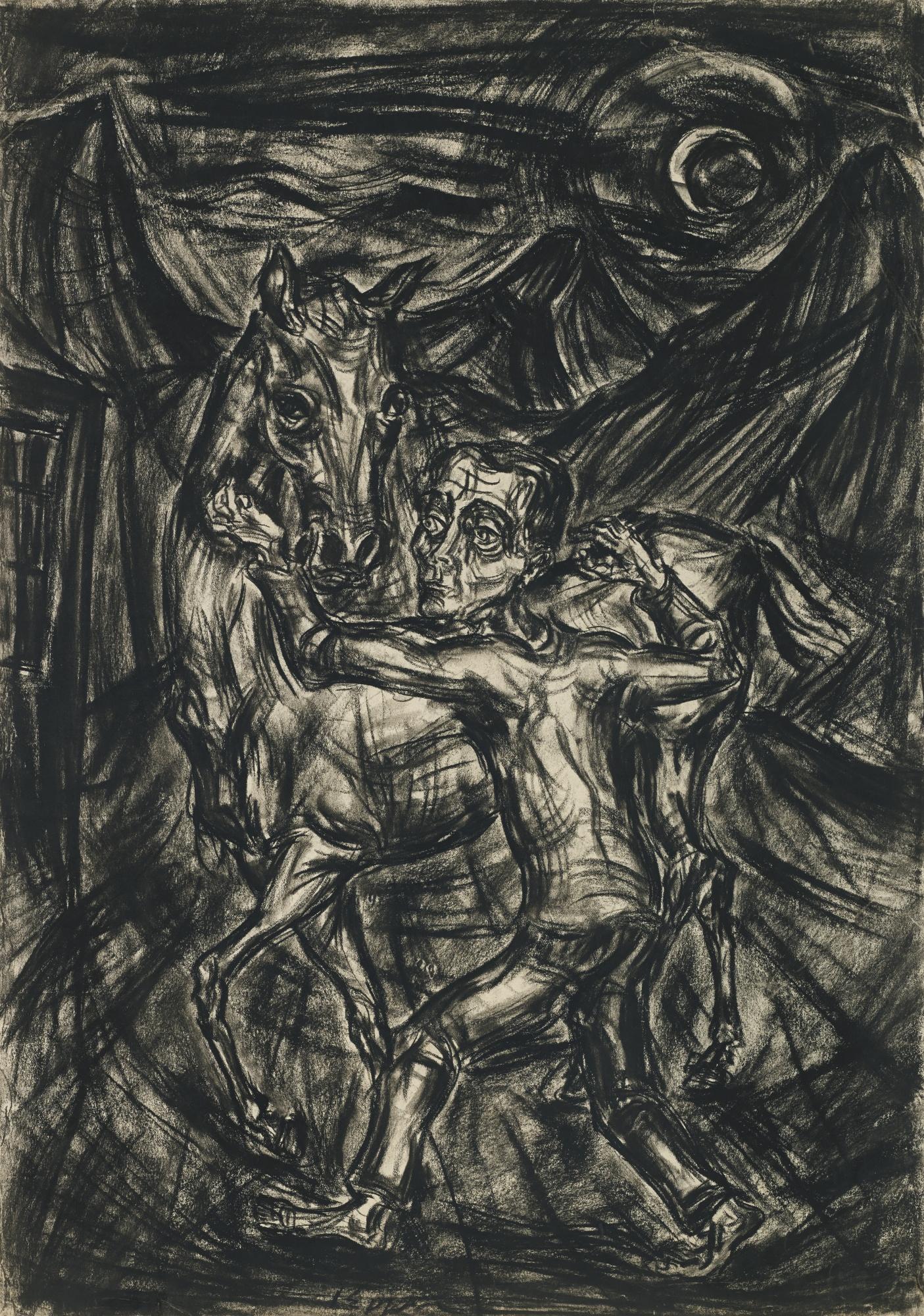 Ignaz Epper - Mann Mit Pferd