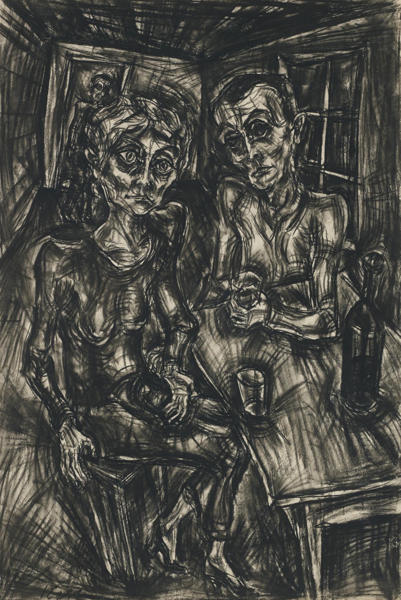 Ignaz Epper - Paar Am Tisch