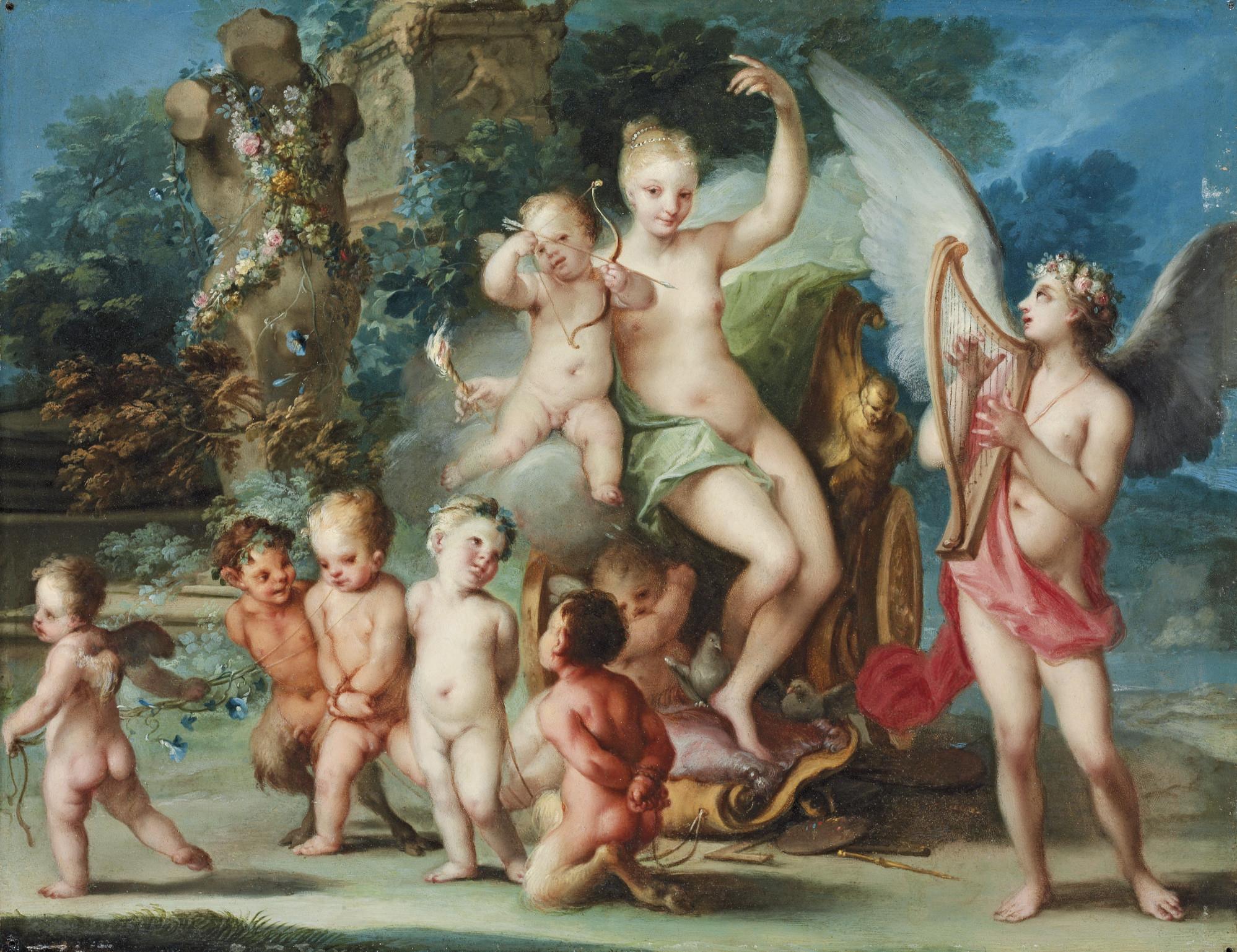 Ignaz Stern - The Triumph of Venus and Cupid