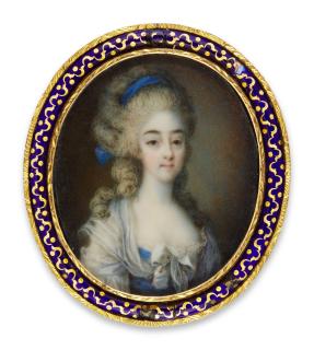 Ignazio Pio Vittoriano Campana - Portrait Maria Theresa Of Savoy, Comtesse D’Artois (1756-1805), Circa 1778