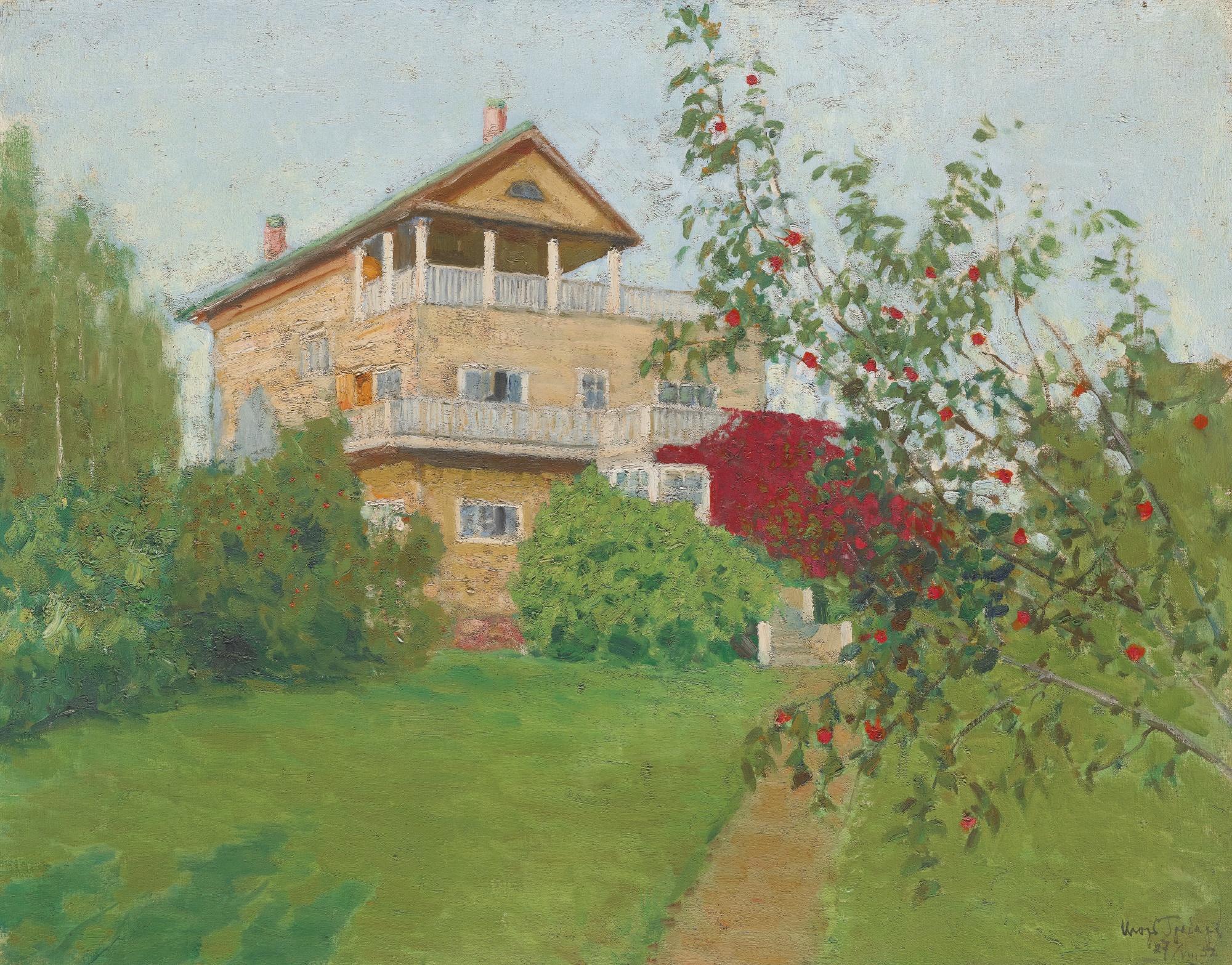 Igor Emmanuilovich Grabar - The Artist\'S House And Studio In Abramtsevo