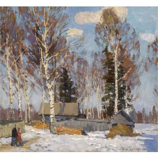 Igor Emmanuilovich Grabar - Winter Landscape