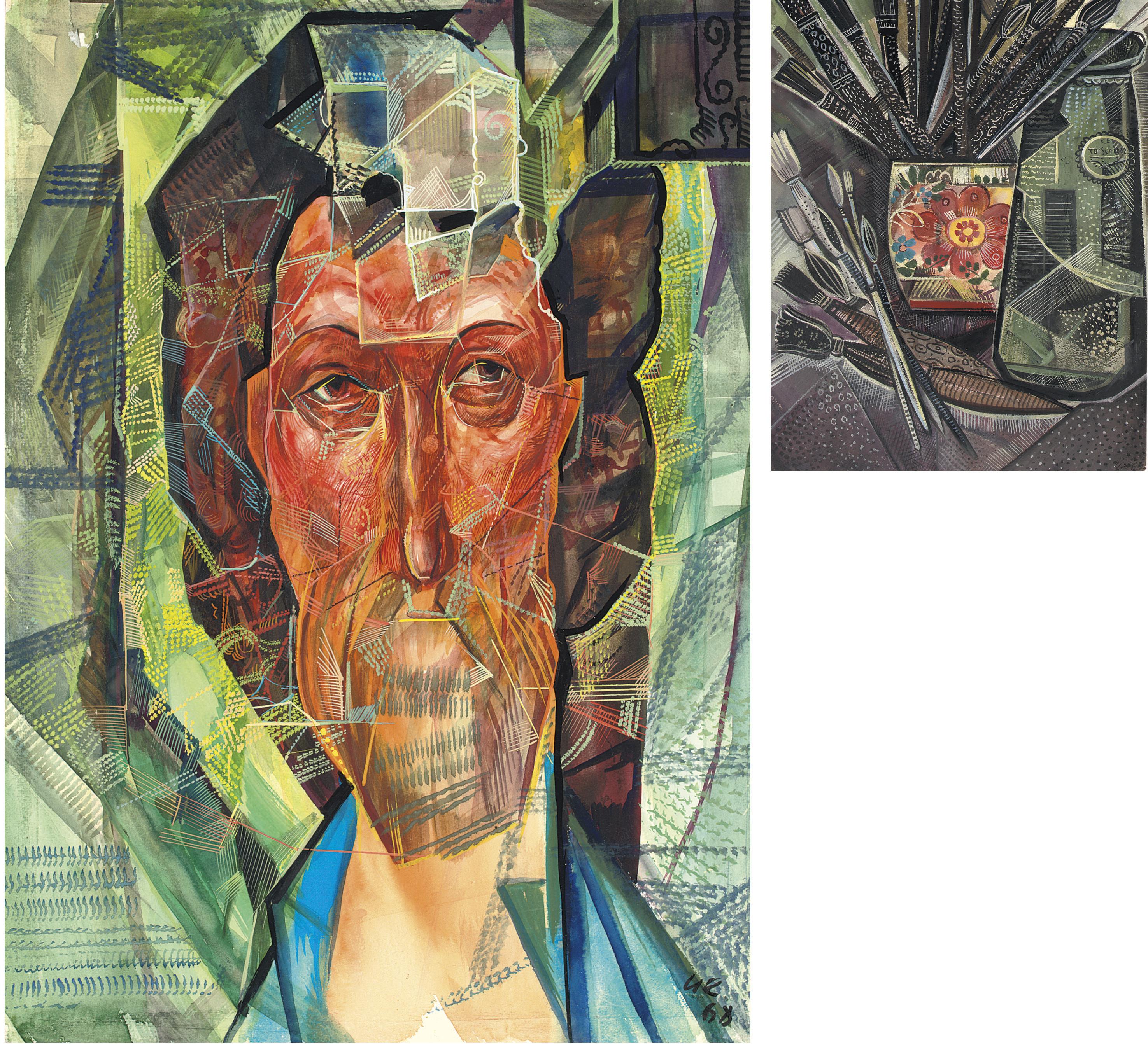 Igor Ershov - Apostle; and The artist\'s desk