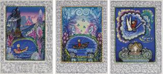 Igor Ershov - Five illustrations for the fairytale Ivashechka