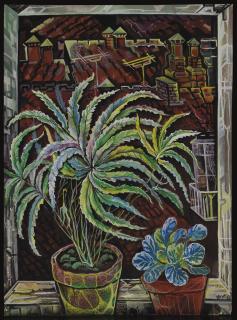 Igor Ershov - My window (illustrated); Abstraction, from the series Music; An angel