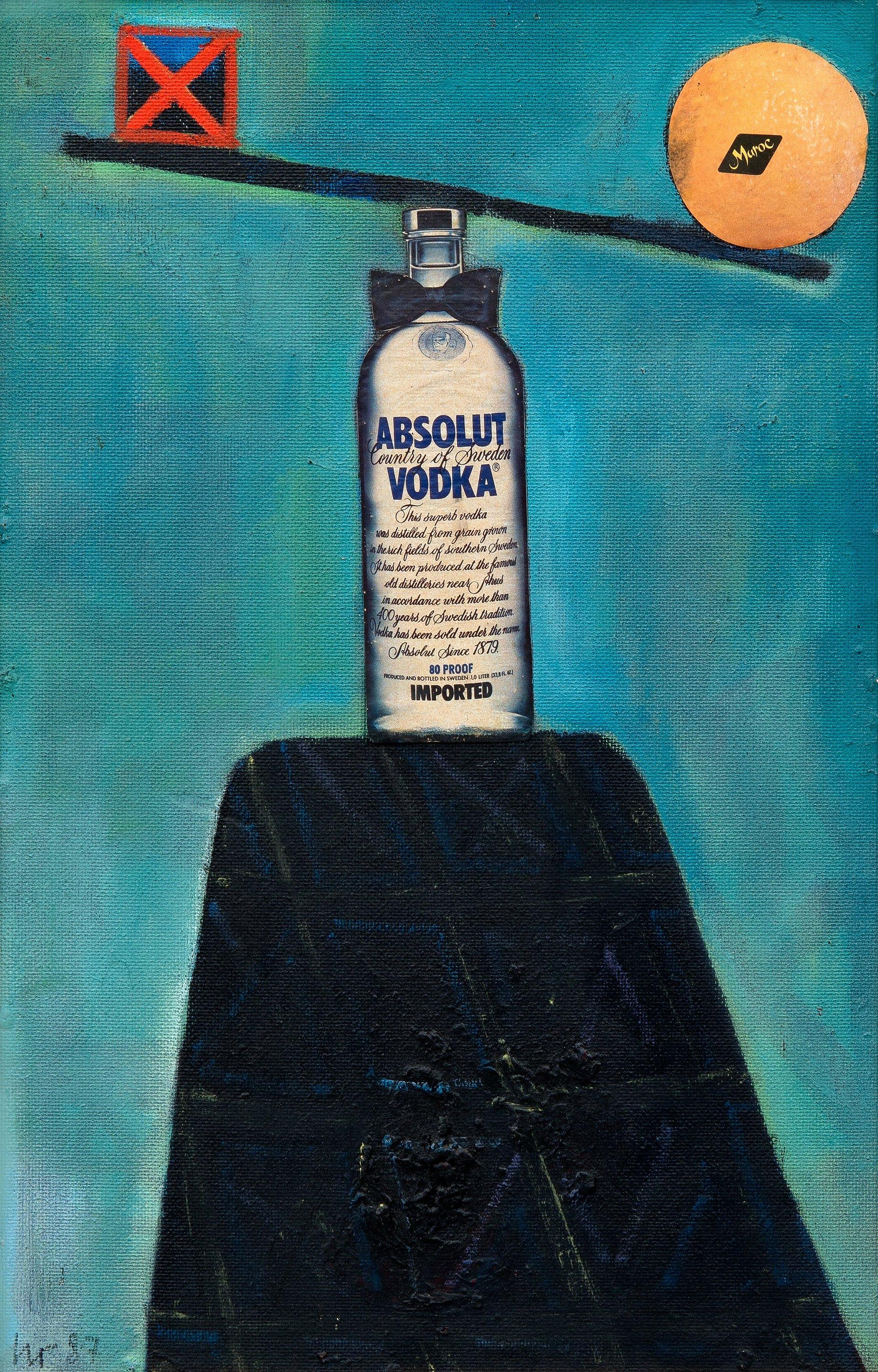 Igor Ganikovsky - Still Life With Bottle.