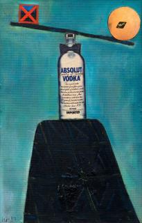 Igor Ganikovsky - Still Life With Bottle.