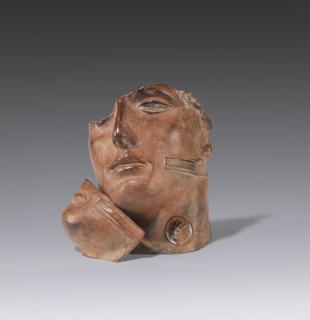 Igor Mitoraj - Doppia Faccia Rossa