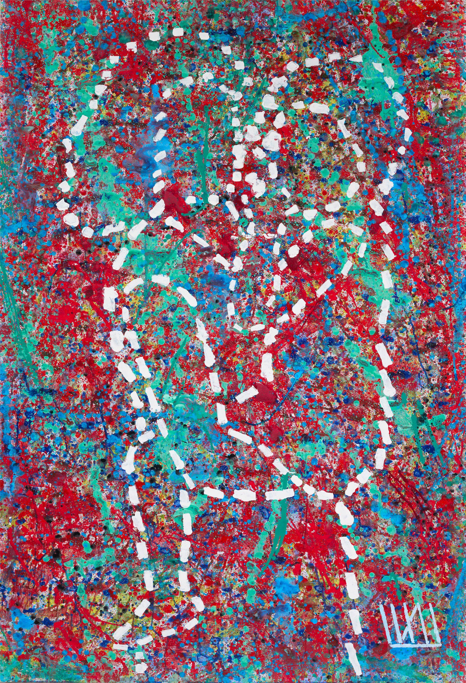 Igor Shelkovsky - Mère avec enfant/ Mother with child, 2001 catalogue de l\'artiste joint