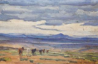 Ila Mae McAfee - Horses