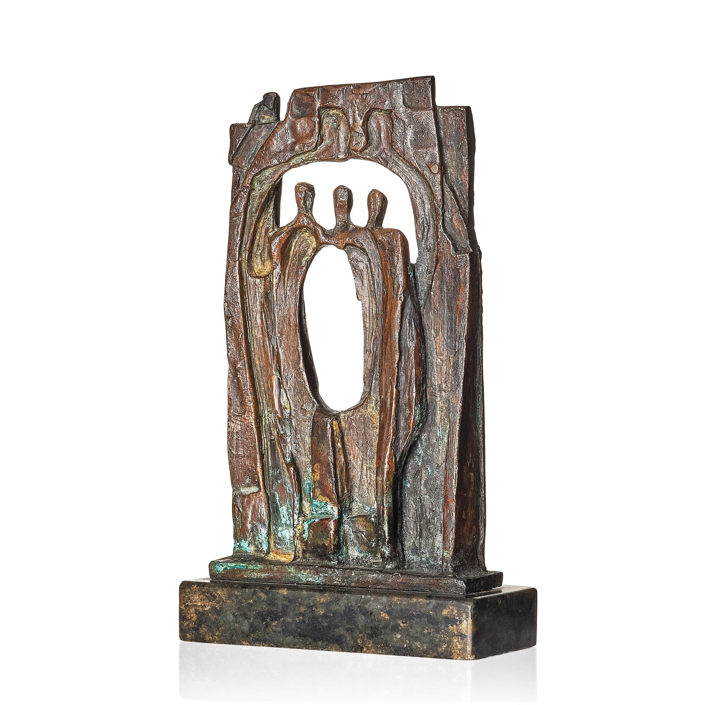 Ilhan Koman - Motif with three figures