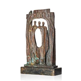 Ilhan Koman - Motif with three figures