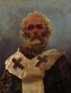 Il\'ia Efimovich Repin - Saint Nicholas of Myra