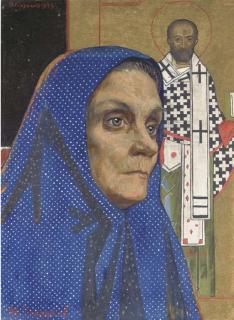 Il\'ia Glazunov - Russian beauty; and Mother (illustrated)