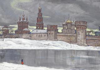 Il\'ia Glazunov - Suzdal In Winter