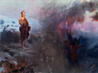 Ilja Jefimovitj Repin - The Temptation Of Christ.