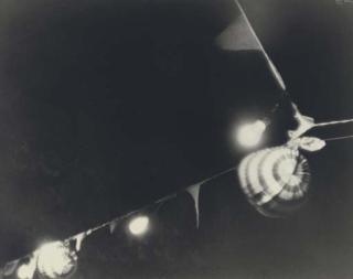 Ilse Bing - Bastille Day Lanterns at Night, Paris, 1933