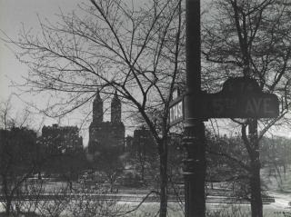 Ilse Bing - Central Park from Fifth Avenue, 1936