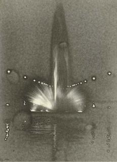 Ilse Bing - Fountain At Rond Point, Paris, 1934
