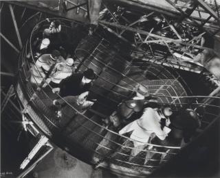Ilse Bing - It was so Windy on the Eiffel Tower, 1931