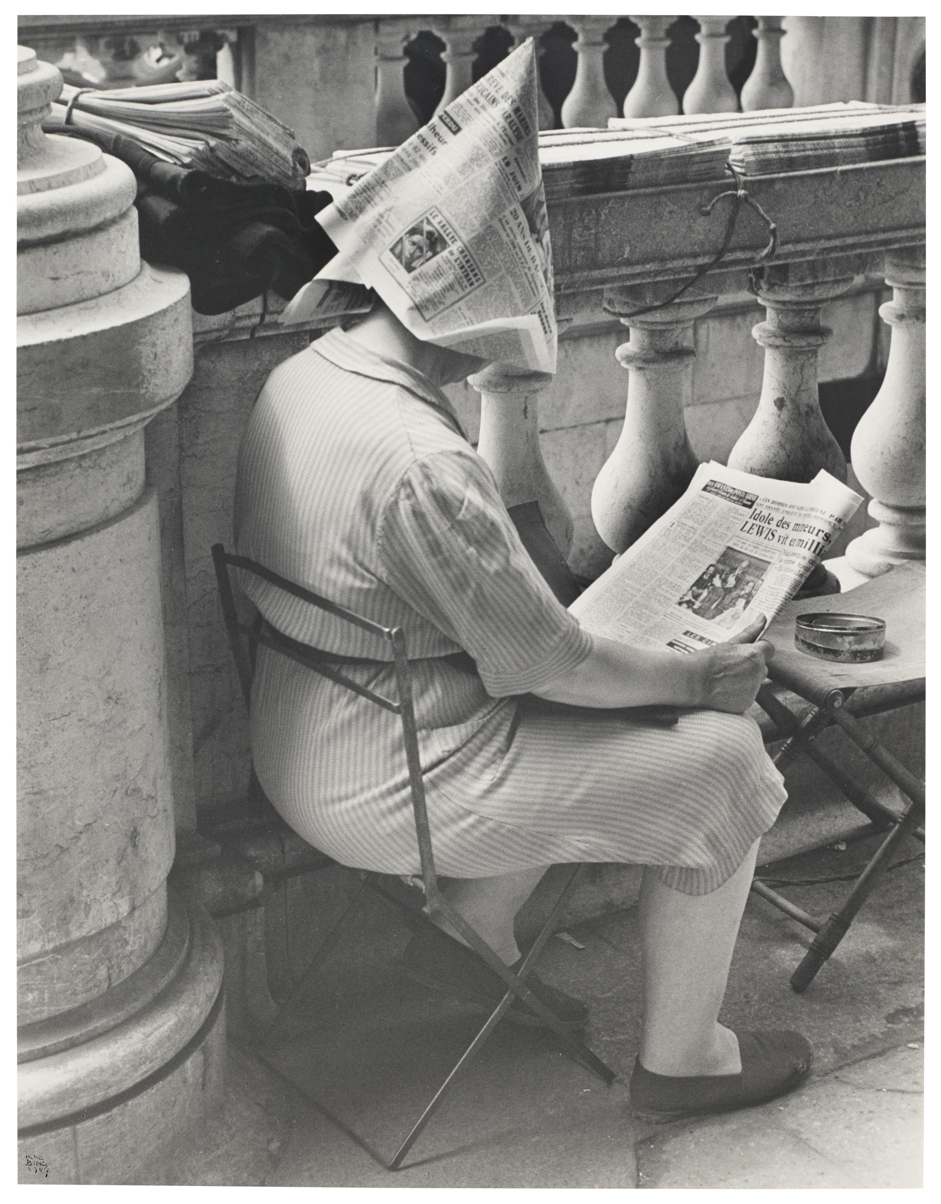 Ilse Bing - Place De La Concorde, Paris, 1947
