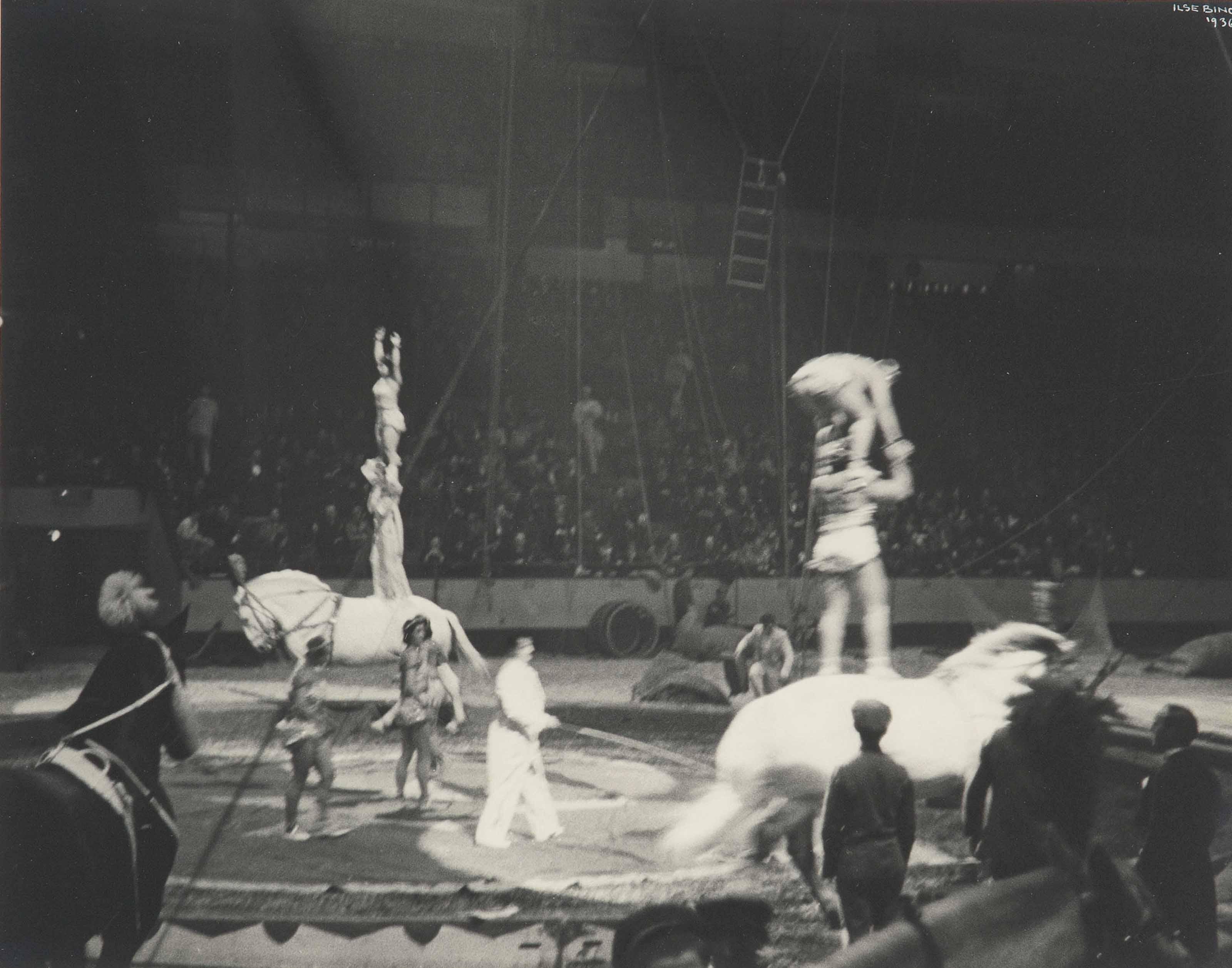 Ilse Bing - Ringling Brothers Circus, Madison Square Garden, 1936