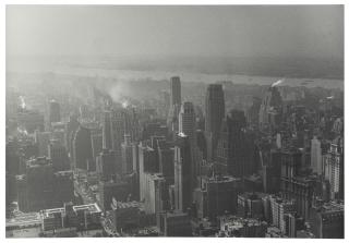 Ilse Bing - View from Rockefeller Center, 1936