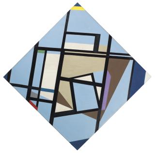 Ilya Bolotowsky - Blue Diamond