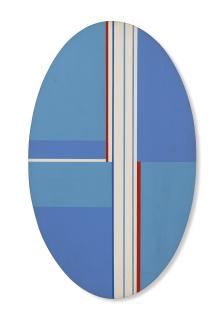 Ilya Bolotowsky - Blue Ellipse