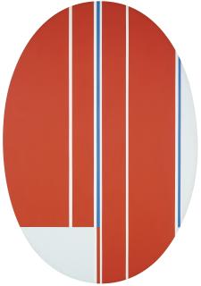 Ilya Bolotowsky - Eclipse Red Vertical