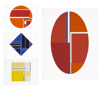Ilya Bolotowsky - Four Prints by the Artist