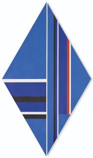 Ilya Bolotowsky - Large Blue Rhomb