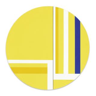 Ilya Bolotowsky - Yellow Tondo