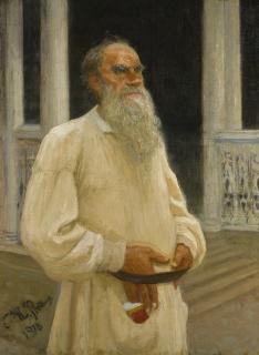 Ilya Efimovich Repin - Portrait Of Leo Tolstoy