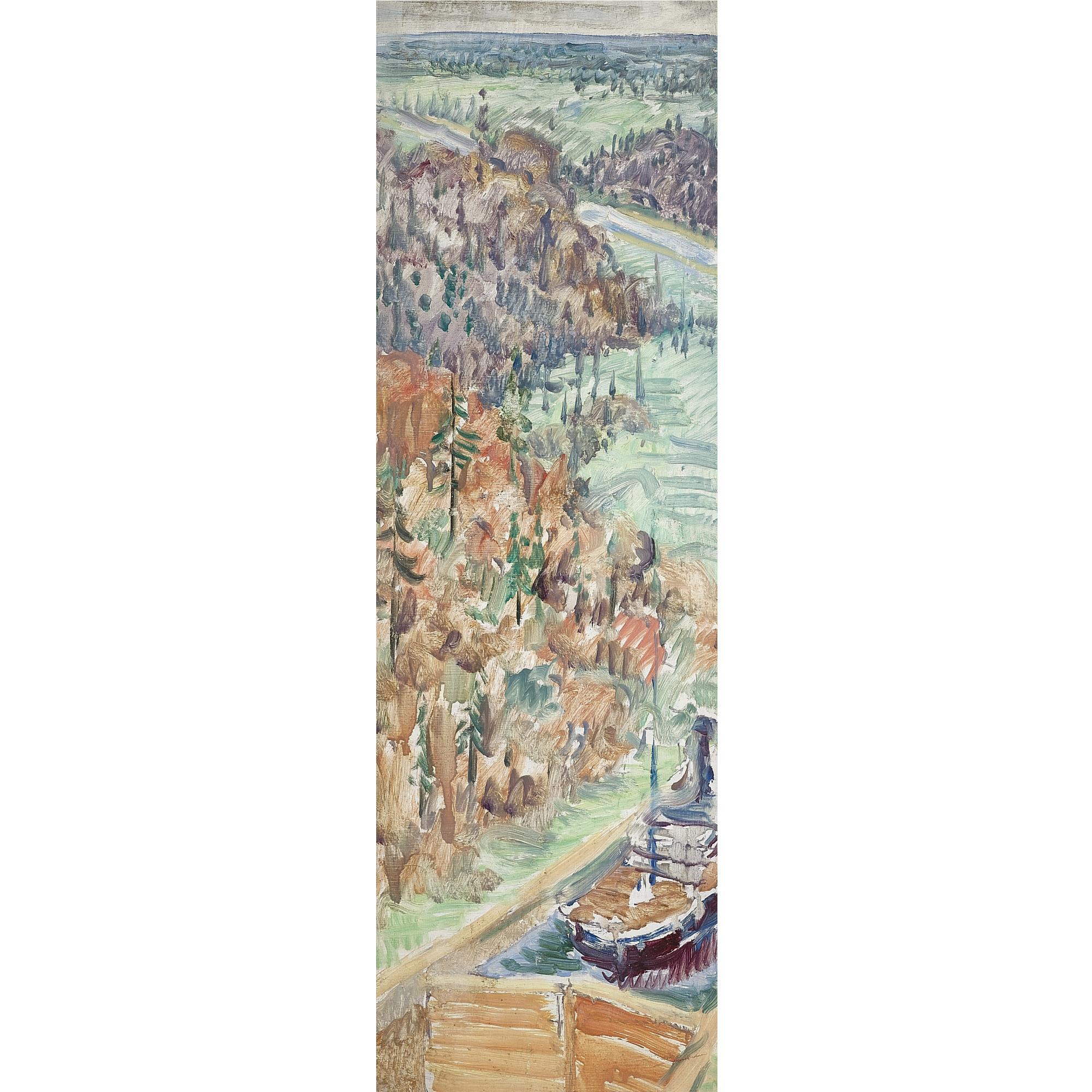 Ilya Ivanovich Mashkov - Design For A Window In The Hotel Moskva