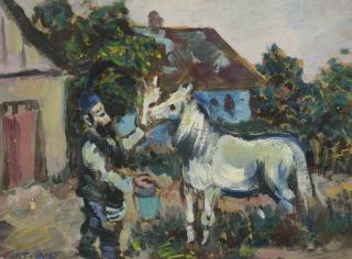 Ilya (Izrael) Schor - Scenes Of Shtetl Life: A Set Of Ten Gouaches