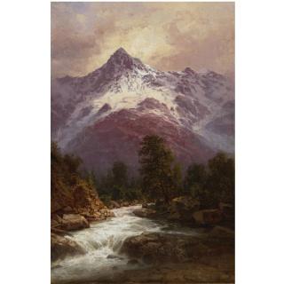 Ilya Nikolaevich Zankovsky - In The Caucasian Mountains