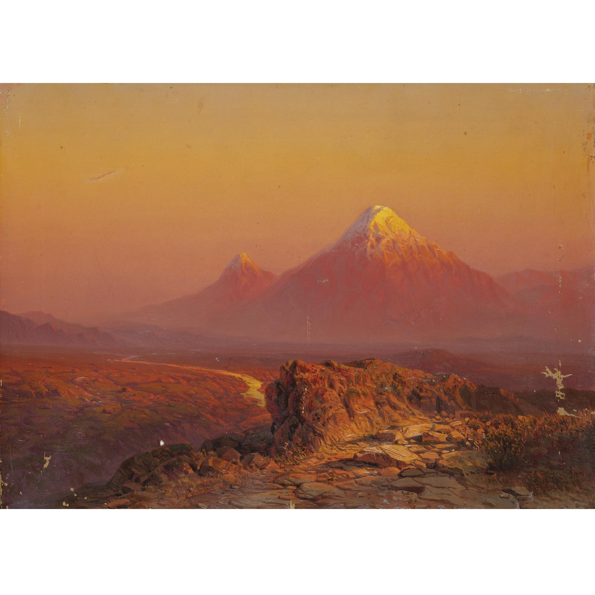 Ilya Nikolaevich Zankovsky - Sunset