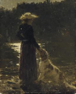 Ilya Repin - Vera and Pégase