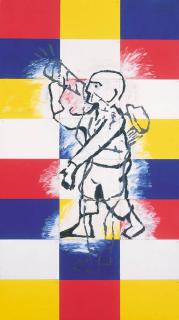 Imants Alfred Tillers - Man With Wings