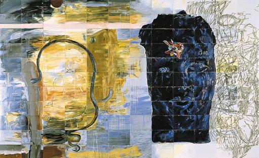 Imants Alfred Tillers - Psychic (For Yves Klein)