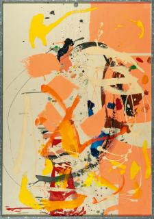 Imi Knoebel - Ohne Titel (Drachenzeichnung)