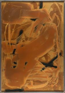 Imi Knoebel - Ohne Titel (Mennige Bild)