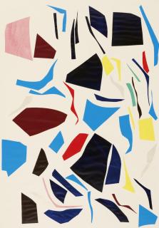 Imi Knoebel - Ohne Titel (Messerschnitte)