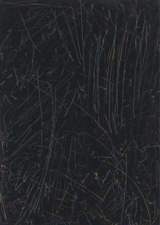 Imi Knoebel - Schwarzes Bild Nr. 23